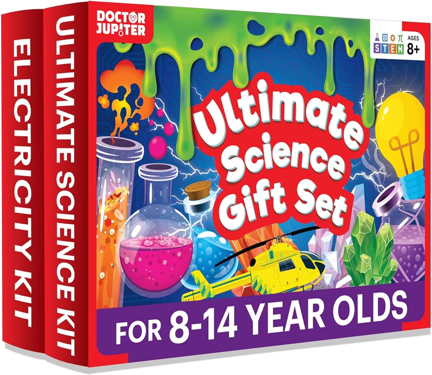 My First Science Kit for Kids Ages 4-5-6-7-8| Birthday Gift Ideas for 4-8-12 Year Old Boys & Girls| Toy Stem Kit with 100+ Experiments| Learning & Educational, Preschool Activities